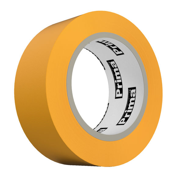 Prima PVC-Schutzband ger. weiß 50mm 33m gerillt, Typ P18