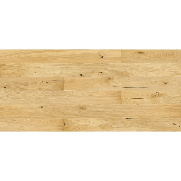 Prima Parkett LHD Eiche Rohh. geö. rust. gebürstet 4VM NS 2,5mm 2200x180x14mm