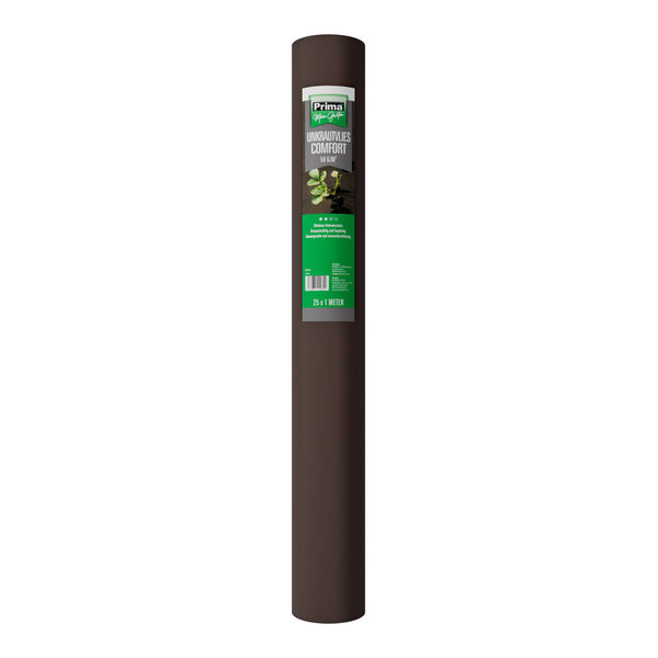 Prima Unkrautvlies Comfort 50g 25x1m braun gerollt