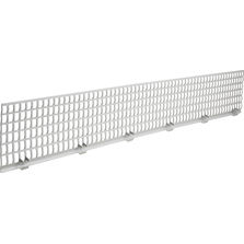 Prima Laubstopp aus PP grau 170mmx1m, für Rinnen 100-150mm