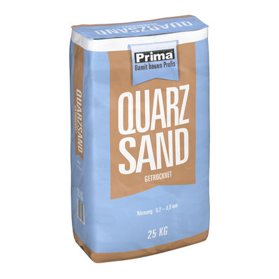 Prima Quarzsand getr. 0,2-0,6mm 25kg Papiersack