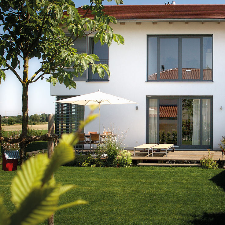 Haus mit Garten