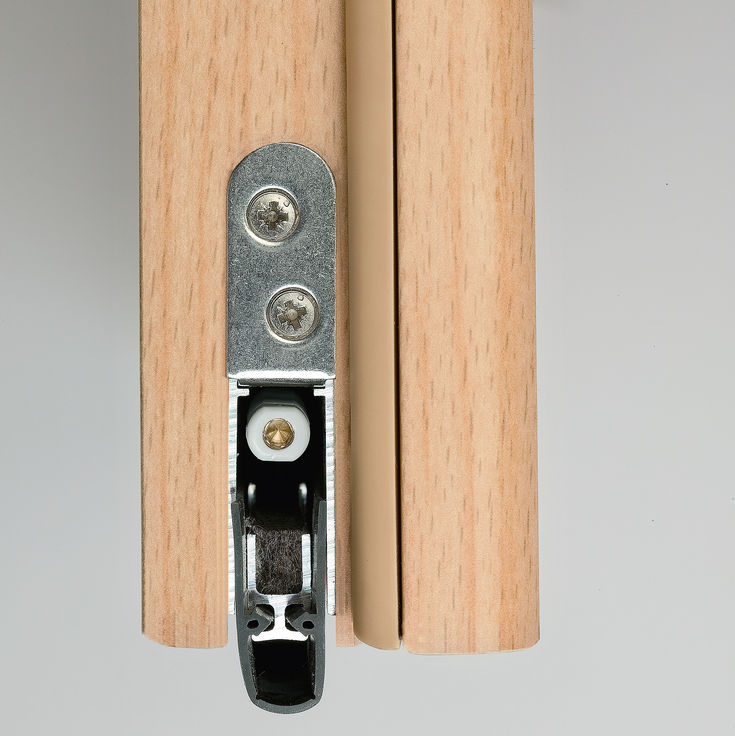 Bodendichtung einer Holztuer