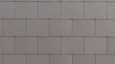 Doppeldeckung bei der Fassade