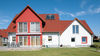 Haus mit roter Dachdeckung