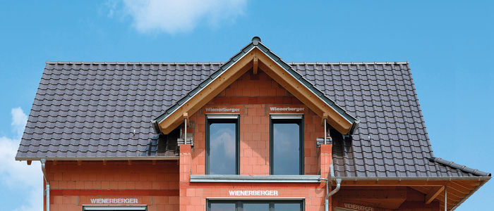 Haus ohne Farbanstich