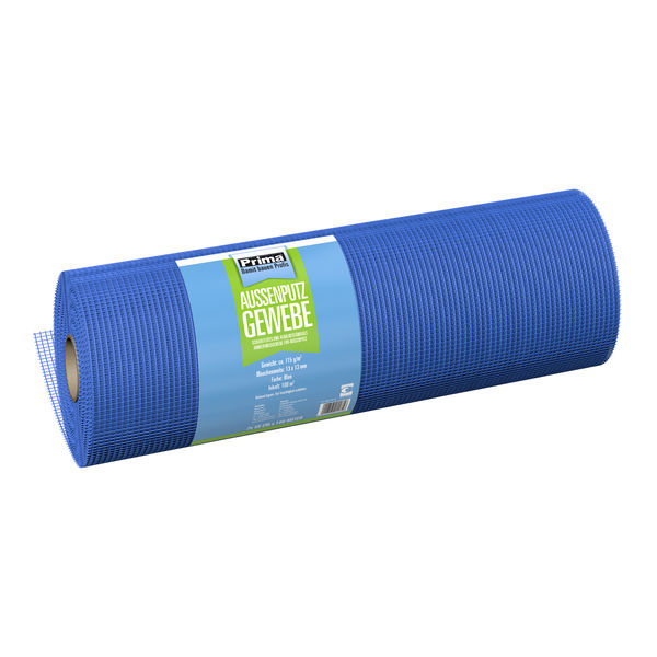 Prima Außenputzgewebe 50 cm x 100 m blau
