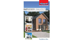 Titelbild des Katalogs: Bauzeit 2018