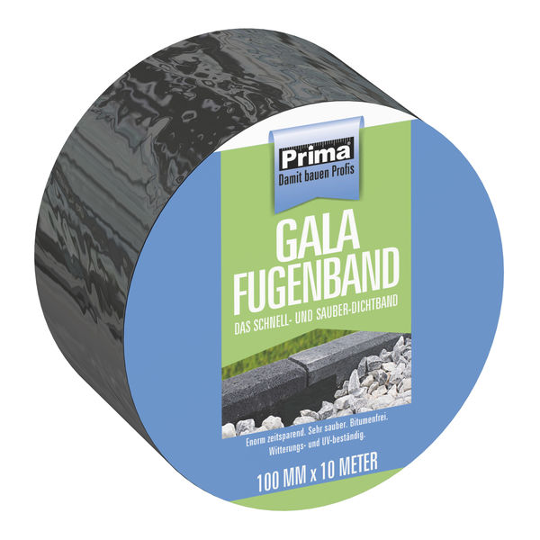 Prima Gala-Fugenband anthrazit 100 mm 10 m
