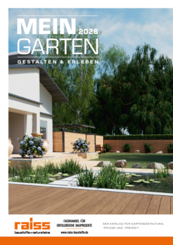 Titelbild des Katalogs: Terrassendielen, Sichtschutz, Zäune