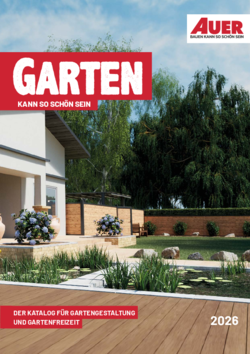Titelbild des Katalogs: Terrassendielen, Sichtschutz, Zäune