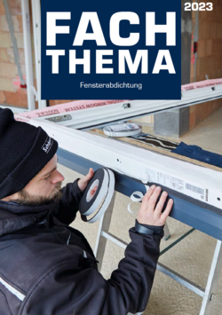 Titelbild des Katalogs: Fachthema Fensterabdichtung