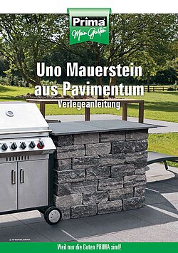 Titelbild des Katalogs: Prima – Uno Mauerstein aus Pavimentum
