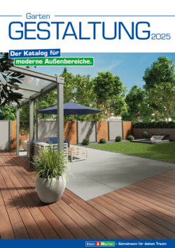 Titelbild des Katalogs: Gartengestaltung 2025