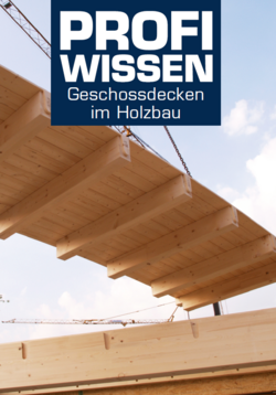Titelbild des Katalogs: Profiwissen Geschossdecken im Holzbau