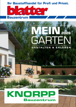 Titelbild des Katalogs: Terrassendielen, Sichtschutz, Zäune