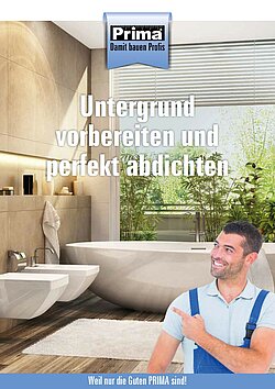 Titelbild des Katalogs: Prima – Fliesenverlegung