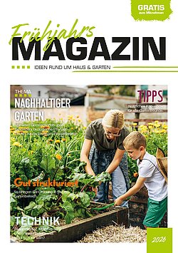 Titelbild des Katalogs: Frühjahrsmagazin