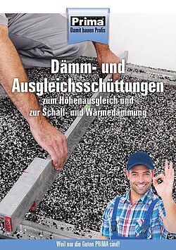Titelbild des Katalogs: Prima – Dämm- und Ausgleichsschüttungen