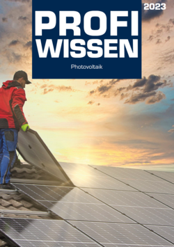 Titelbild des Katalogs: Profiwissen Photovoltaik