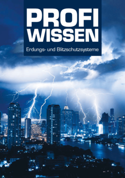 Titelbild des Katalogs: Profiwissen Erdungs- und Blitzschutzssysteme