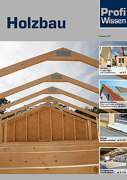 Titelbild des Katalogs: Profiwissen Holzbau