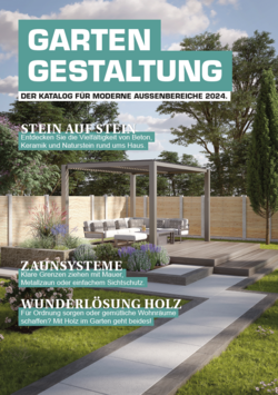 Titelbild des Katalogs: Gartengestaltung 2024