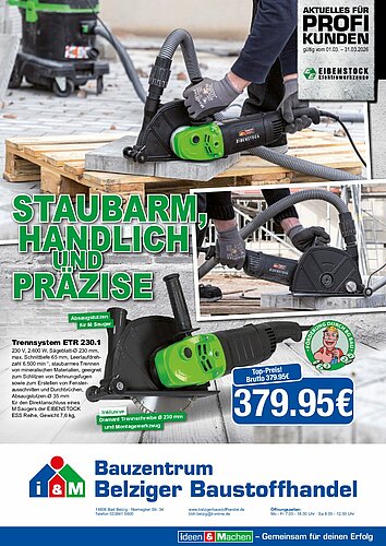 Titelseite: Eibenstock – Profiangebote im März