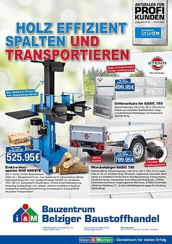 Titelseite: Güde/Stema – Profiangebote im Januar