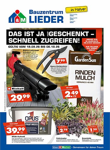 Titelseite: Aktuelle Angebote