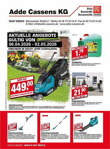 Titelseite: Aktuelle Angebote