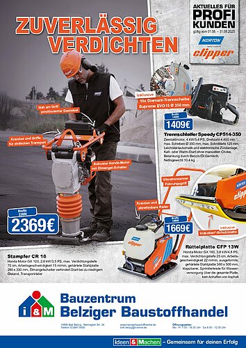 Titelseite: Norton Clipper – Profiangebote im August