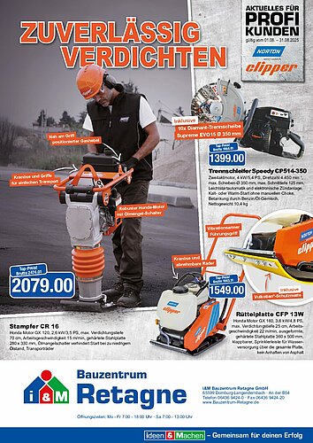 Titelseite: Norton Clipper – Profiangebote im August