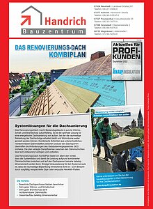 Titelseite: Knauf Insulation – Profiangebote im September