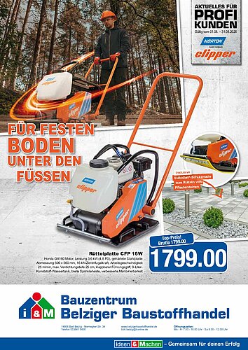 Titelseite: Norton Clipper - Profiangebote im August