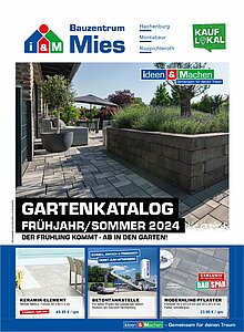 Titelseite: Gartenkatalog Frühjahr/Sommer 2024