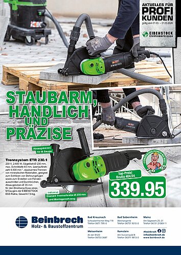 Titelseite: Eibenstock – Profiangebote im März