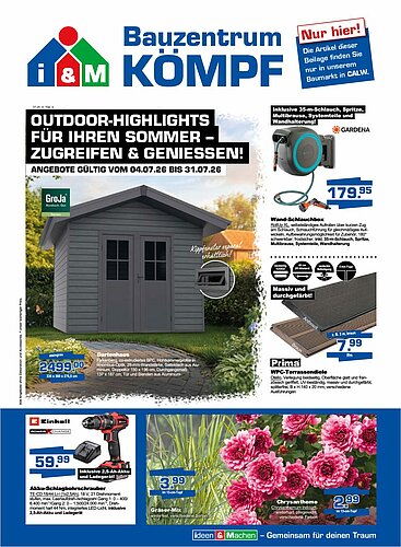Titelseite: Aktuelle Angebote