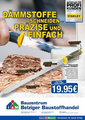 Titelseite: Stanley – Profiangebote im Januar