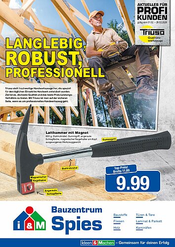 Titelseite: Triuso – Profiangebote im Februar