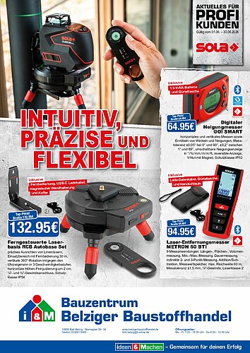Titelseite: SOLA – Profiangebote im Juni