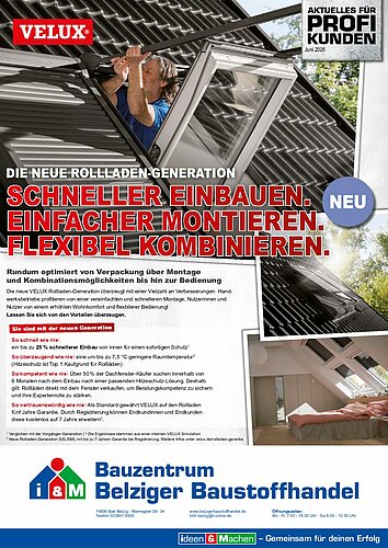 Titelseite: VELUX – Profiangebote im Juni