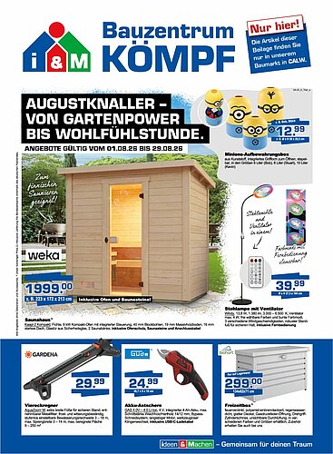Titelseite: Aktuelle Angebote