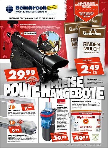 Titelseite: Aktuelle Angebote