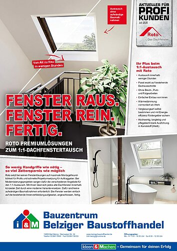 Titelseite: Roto – Profiangebote im Juli