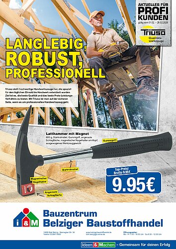 Titelseite: Triuso – Profiangebote im Februar