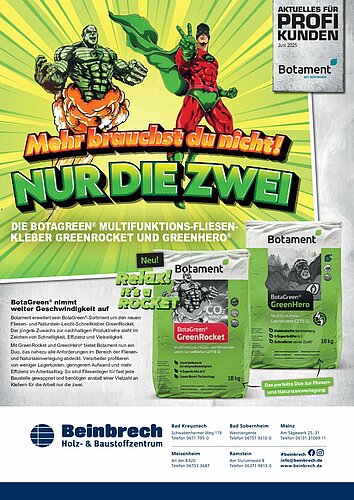 Titelseite: Botament – Profiangebote im Juni