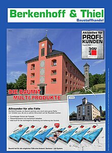 Titelseite: Baumit – Profiangebote im August
