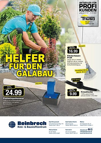 Titelseite: Triuso – Profiangebote im Juli