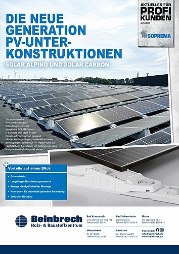 Titelseite: Soprema – Profiangebote im Juni